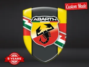 Fiat Abarth Autocollants 3M Max Résistants Stylé Performance Pro